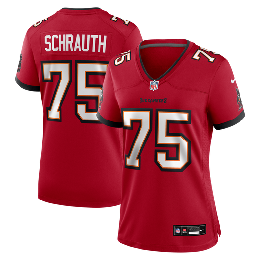 Billy Schrauth Tampa Bay Buccaneers Women's Team Game Jersey - Red