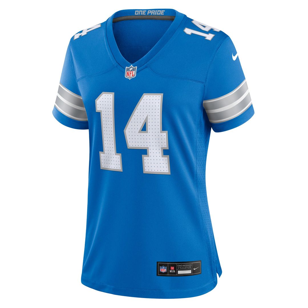 Amon-Ra St. Brown Detroit Lions Women's White Game Jersey - White