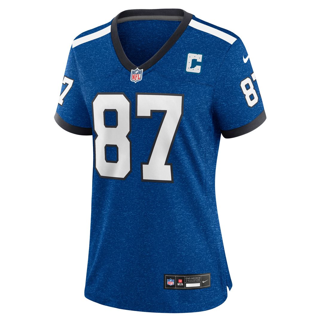 Reggie Wayne Indianapolis Colts Women's Retired Player Game Jersey - Royal