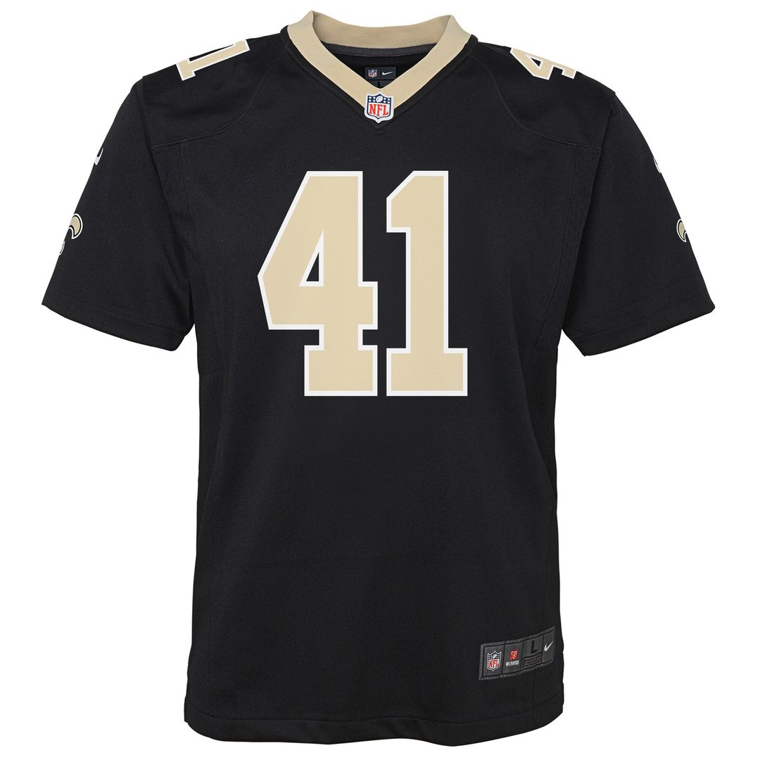 Alvin Kamara New Orleans Saints Youth Gameday Golds Alternate Game Player Jersey - Gold