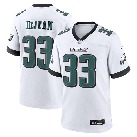 Cooper DeJean Philadelphia Eagles Game Jersey - White