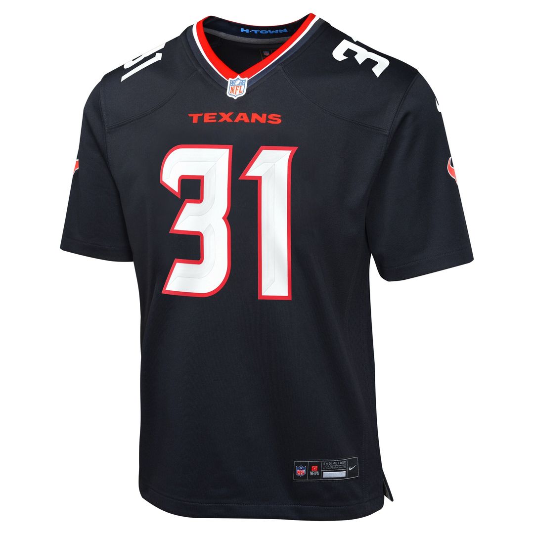 Dameon Pierce Houston Texans Youth Game Jersey - Red