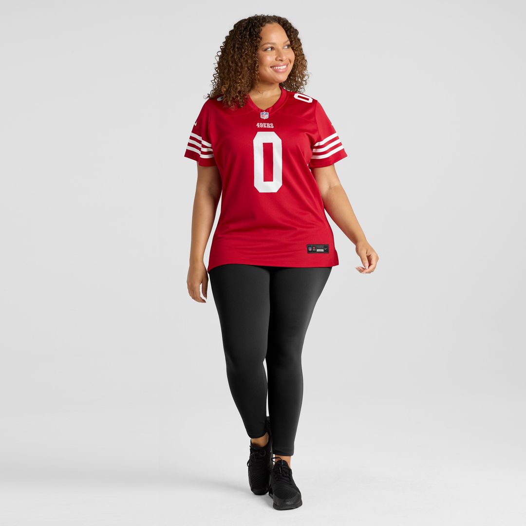 Renardo Green San Francisco 49ers Women's Team Game Jersey - Scarlet