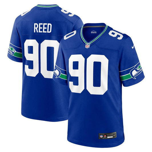 Jarran Reed Seattle Seahawks Alternate Game Jersey - Royal