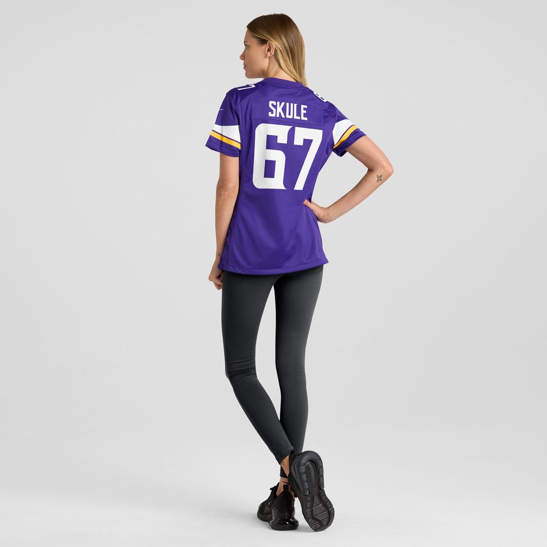 Justin Skule Minnesota Vikings Women's Team Game Jersey - Purple