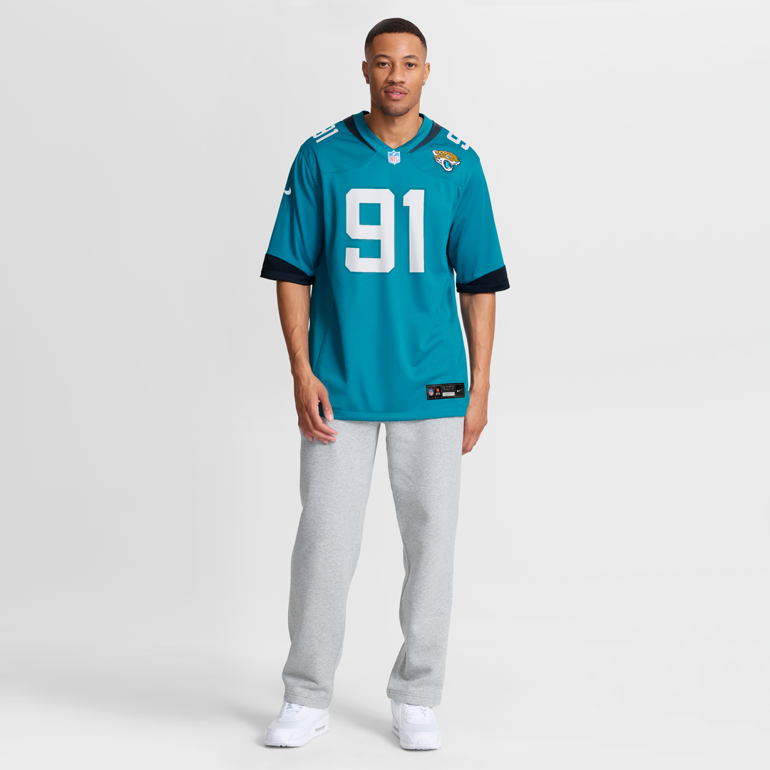 Arik Armstead Jacksonville Jaguars Team Game Jersey - Teal