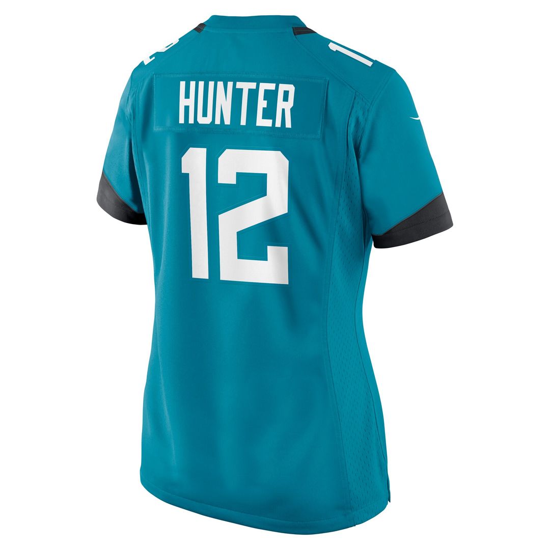 Travis Hunter Jacksonville Jaguars Women's Team Game Jersey - Teal