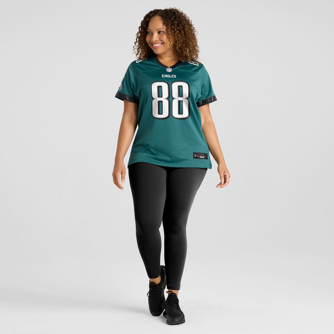 Dallas Goedert Philadelphia Eagles Women's Alternate Game Jersey - Black