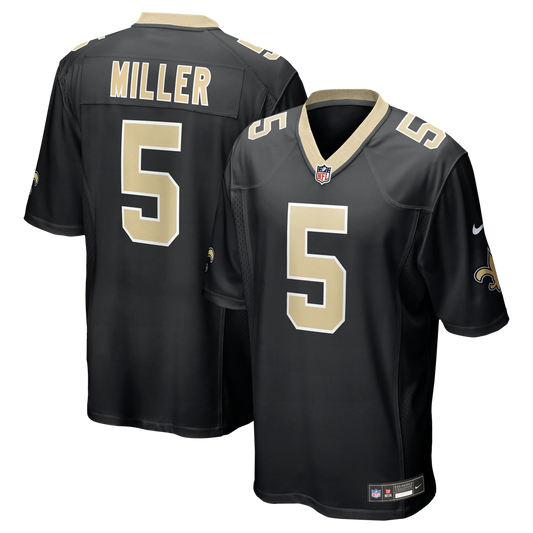 Kendre Miller New Orleans Saints Team Game Jersey - Black