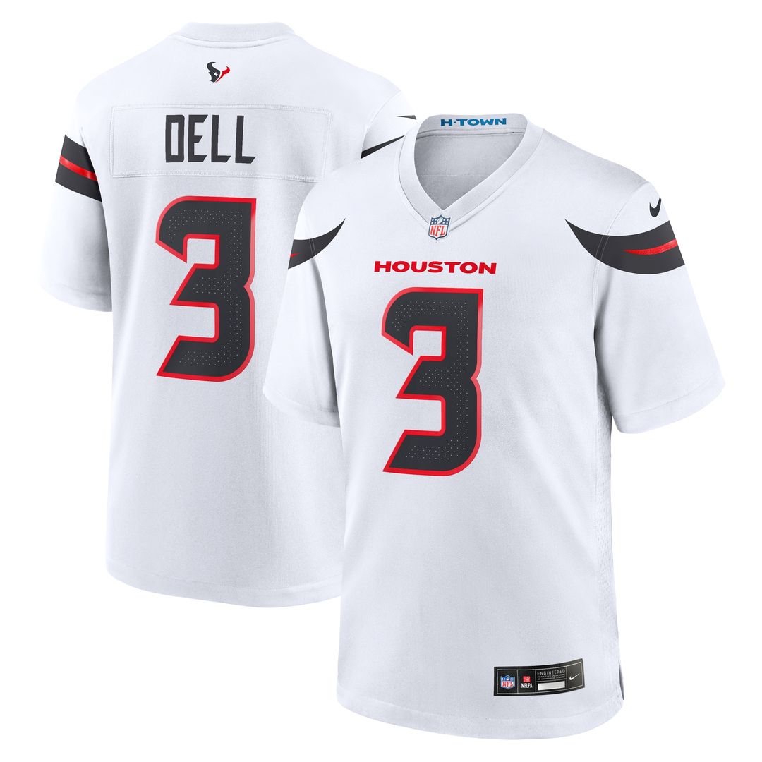 Tank Dell Houston Texans Game Jersey - Navy