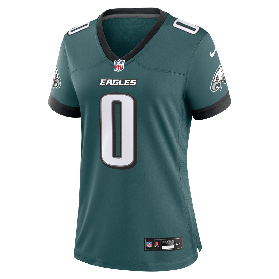 Marquise Brown Philadelphia Eagles Women's Team Game Jersey - Midnight Green