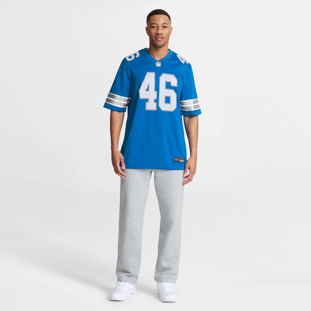 Jack Campbell Detroit Lions White Game Jersey - White