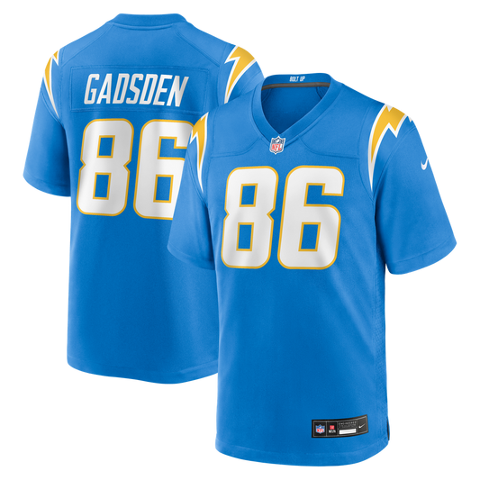 Oronde Gadsden Los Angeles Chargers Team Game Jersey - Powder Blue