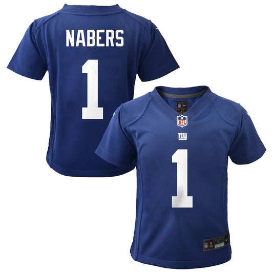 Malik Nabers New York Giants Toddler Game Jersey - Royal