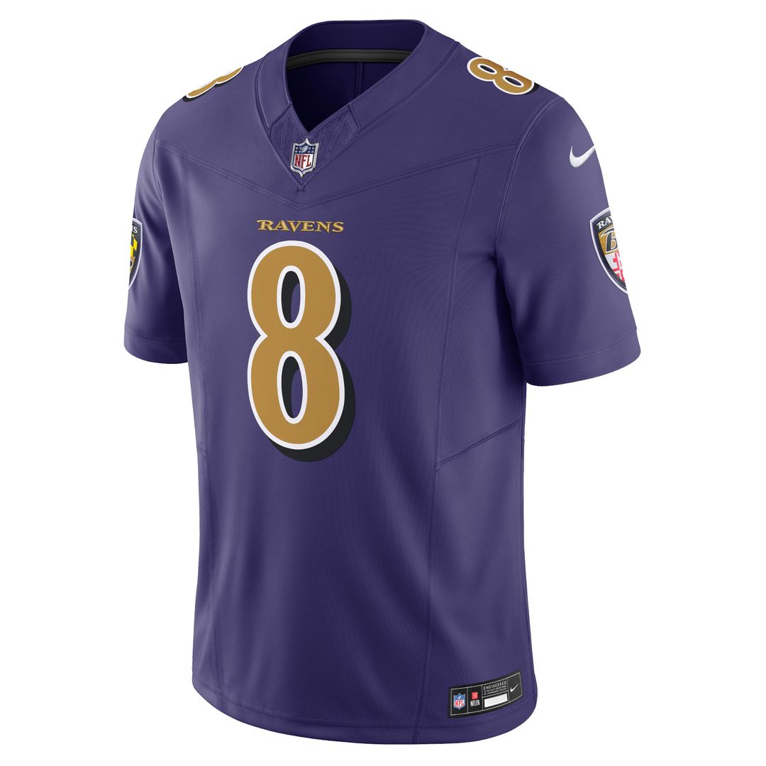 Lamar Jackson Baltimore Ravens Vapor F.U.S.E. Limited Jersey - White