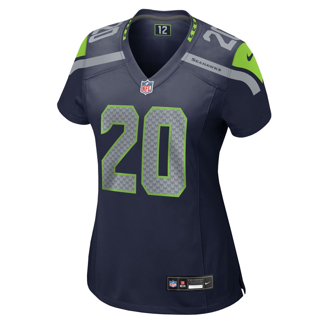 Julian Love Seattle Seahawks Women's Throwback Player Game Jersey - Royal