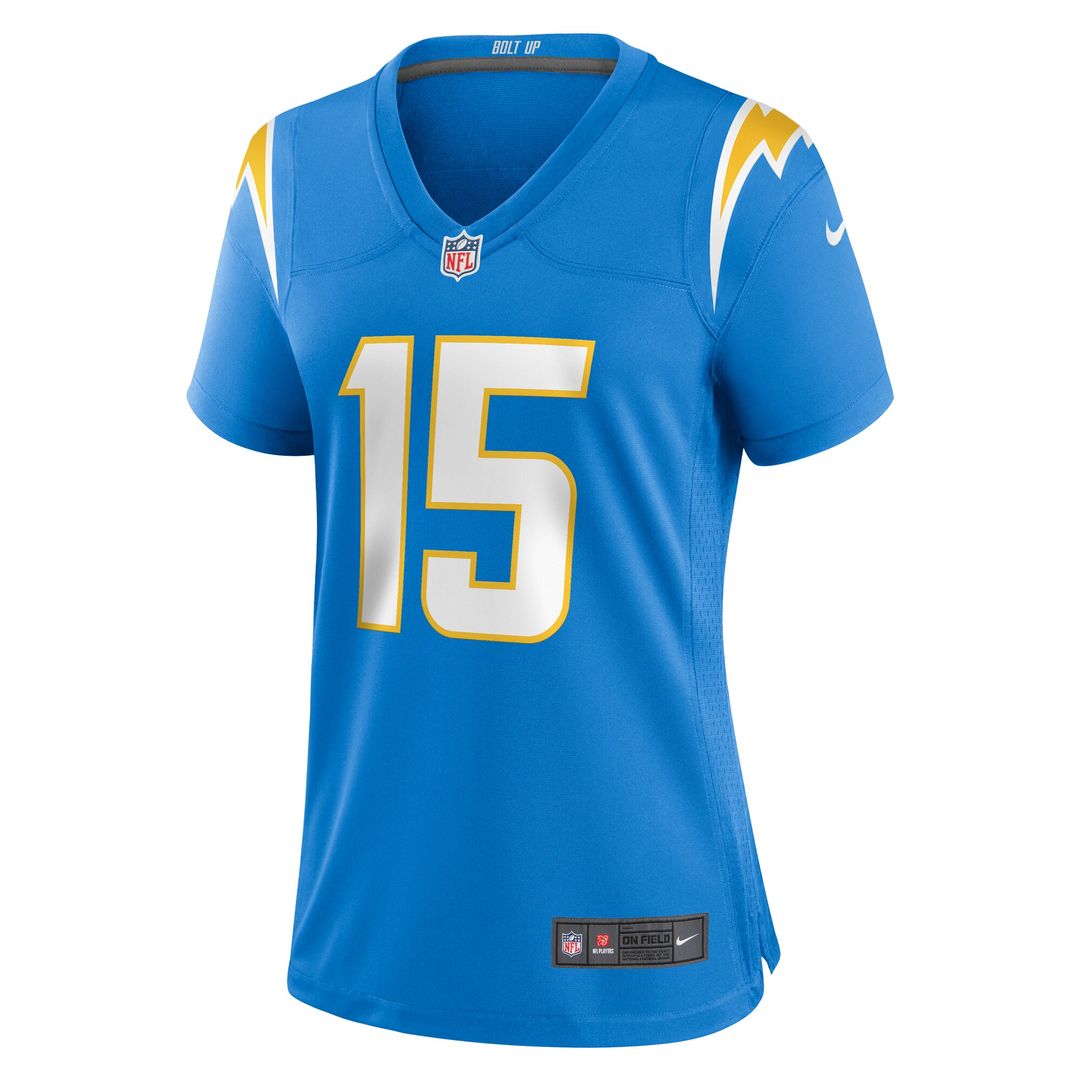 Ladd McConkey Los Angeles Chargers Women's Alternate Super Chargers Game Jersey - Navy