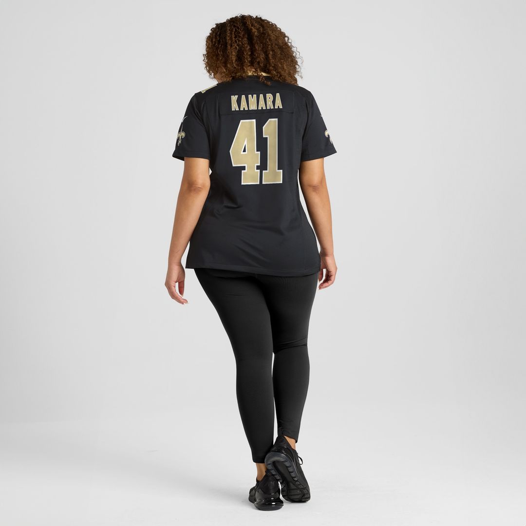 Alvin Kamara New Orleans Saints Women's Game Jersey - Black