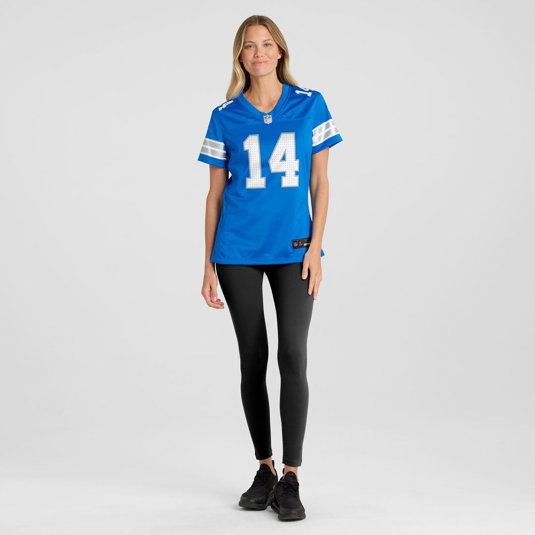 Amon-Ra St. Brown Detroit Lions Women's White Game Jersey - White