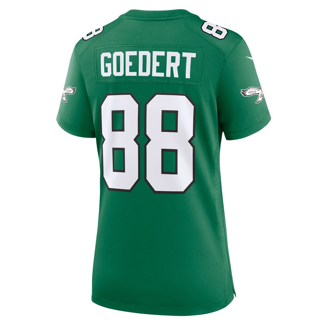 Dallas Goedert Philadelphia Eagles Women's Team Game Jersey - Midnight Green