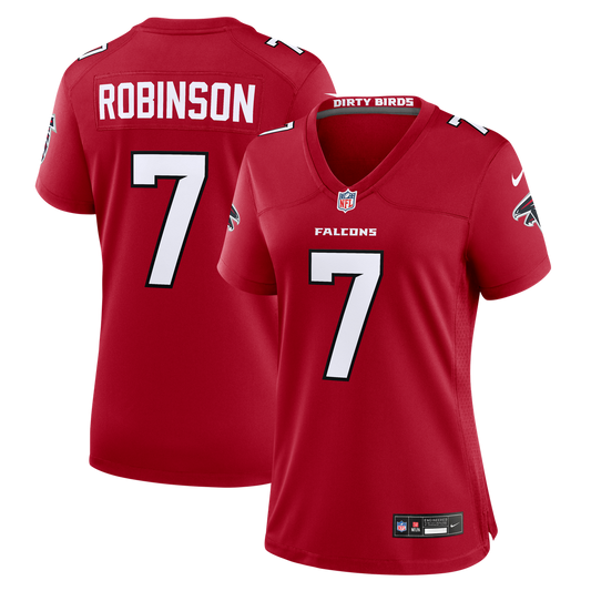 Bijan Robinson Atlanta Falcons Women's Game Jersey - Red