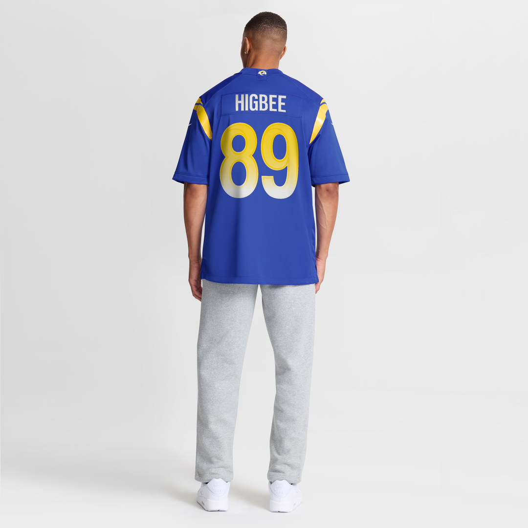 Tyler Higbee Los Angeles Rams Game Player Jersey - Royal