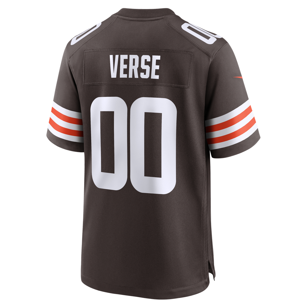 Jared Verse Cleveland Browns Youth Team Game Jersey - Brown