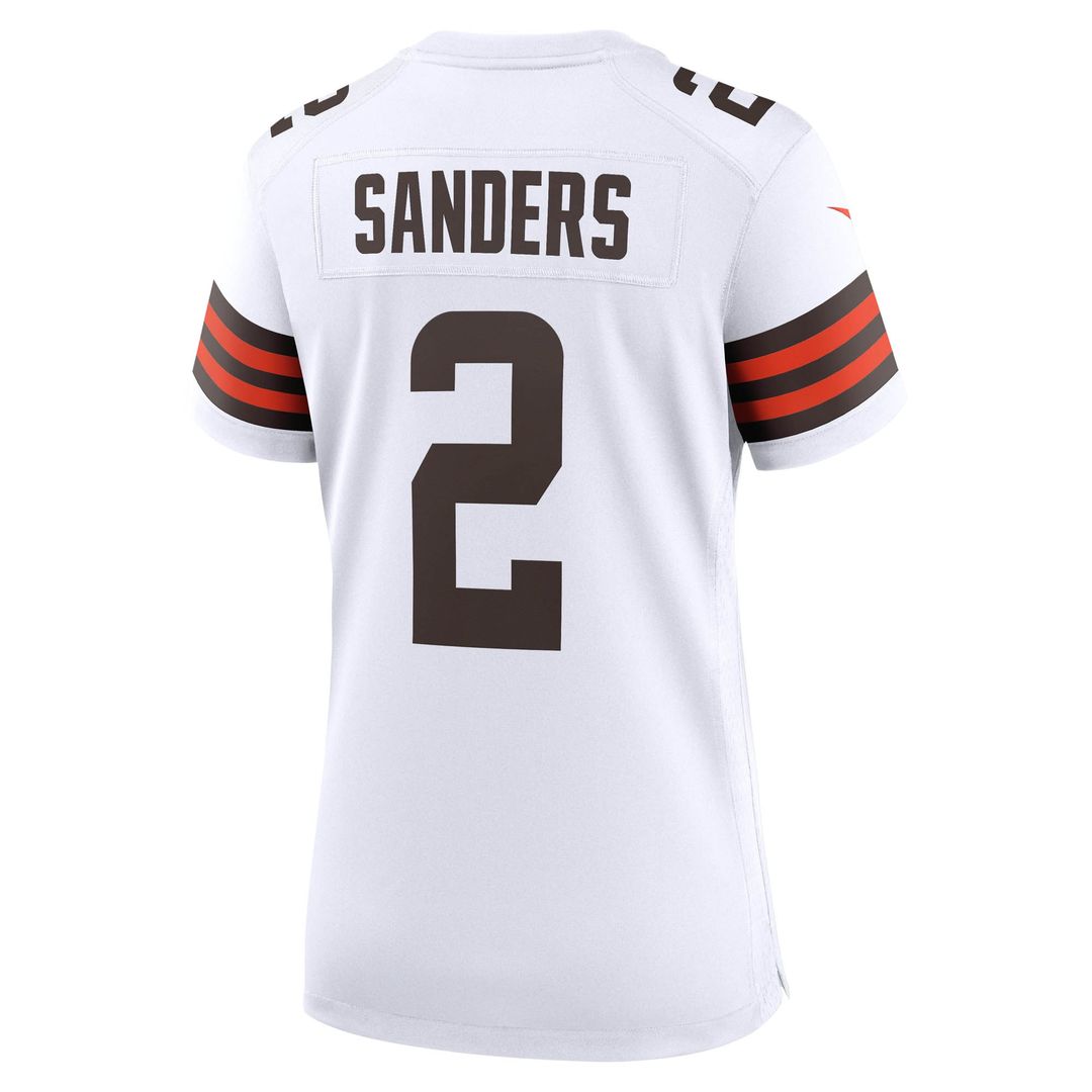 Shedeur Sanders Cleveland Browns Women's Team Game Jersey - Brown