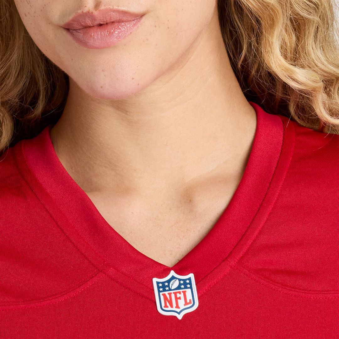 Upton Stout San Francisco 49ers Women's Team Game Jersey - Scarlet