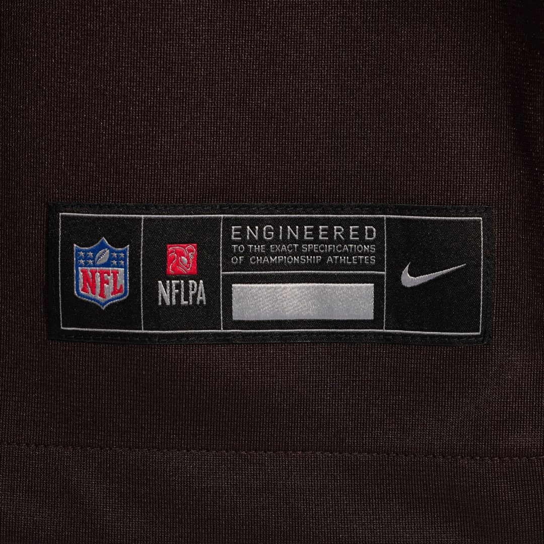 Raheim Sanders Cleveland Browns Team Game Jersey - Brown