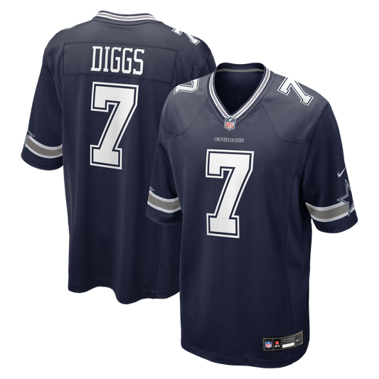 Trevon Diggs Dallas Cowboys Game Jersey - Navy