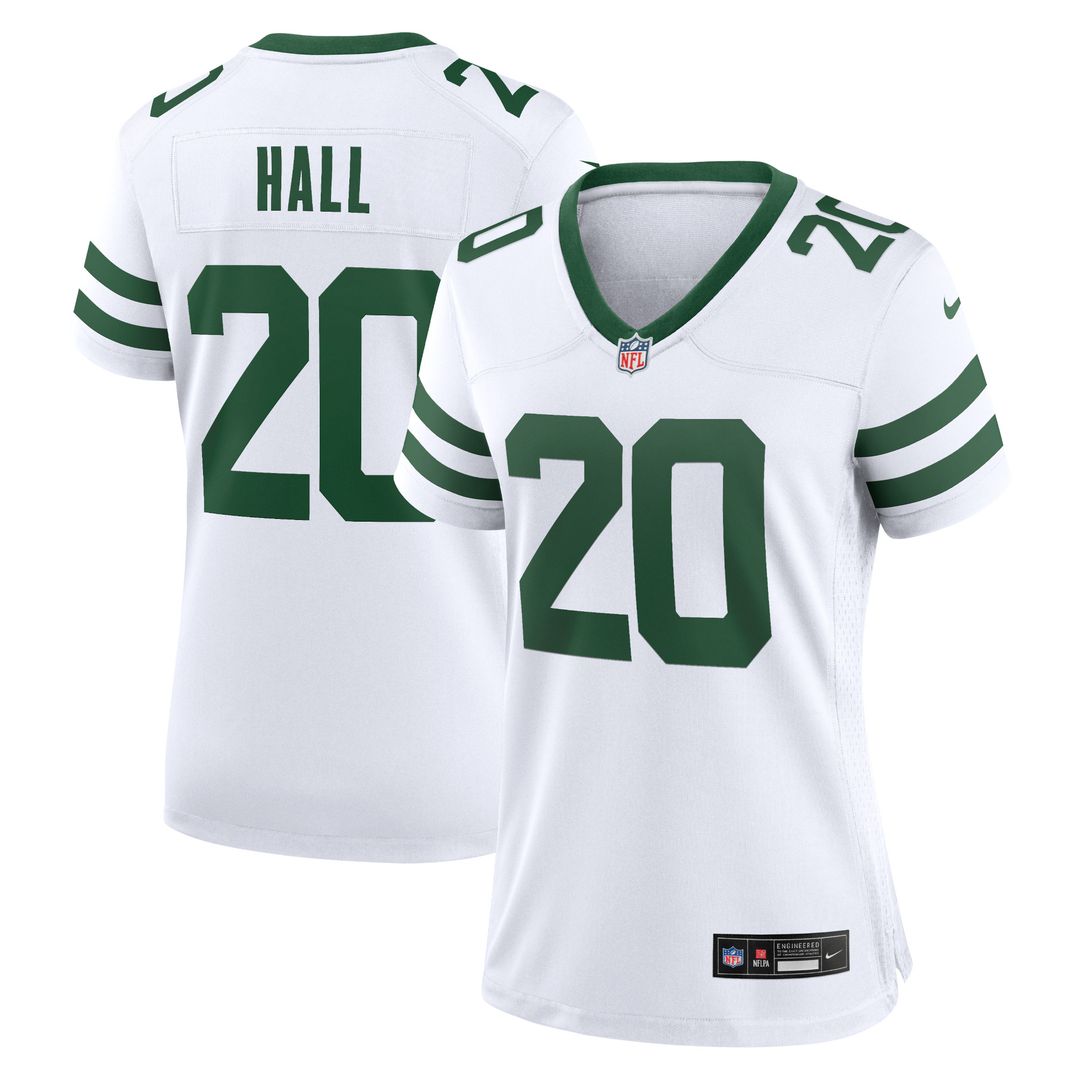Breece Hall New York Jets Women's Game Jersey - Legacy Green