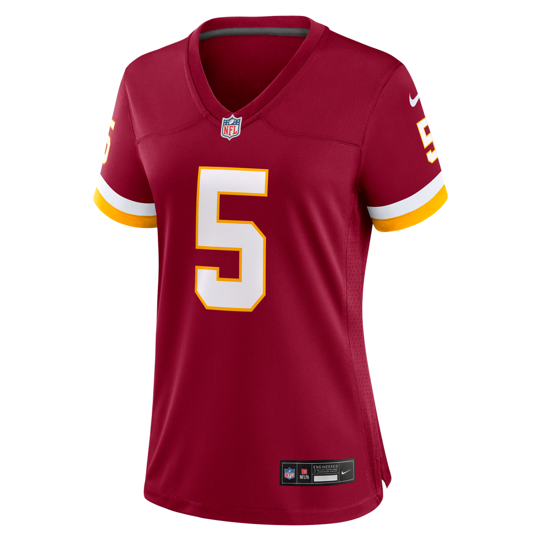 Jayden Daniels Washington Commanders Women's Game Jersey - Burgundy