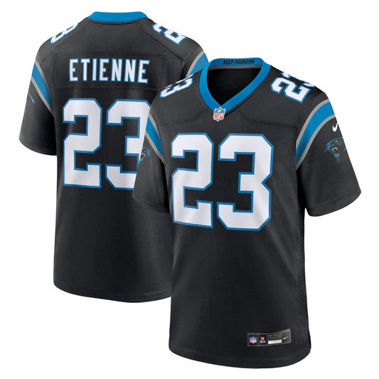 Trevor Etienne Carolina Panthers Team Game Jersey - Black